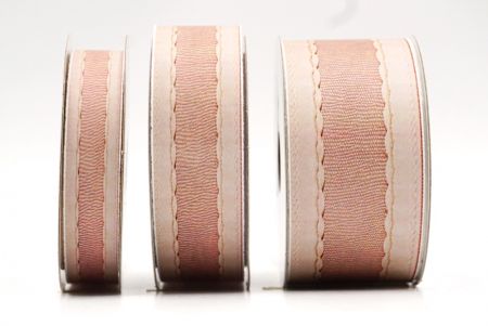 Стильна бежева тканинна стрічка_AI